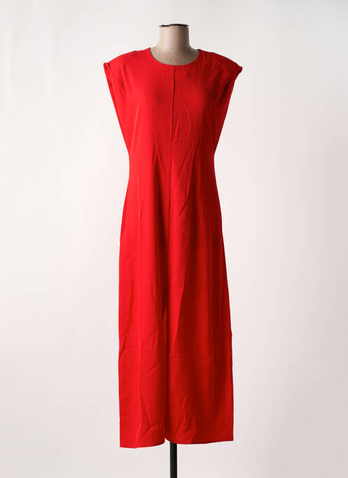 Robe longue rouge EXQUISS'S pour femme