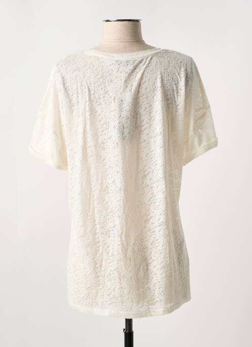 T-shirt beige GARCIA pour femme