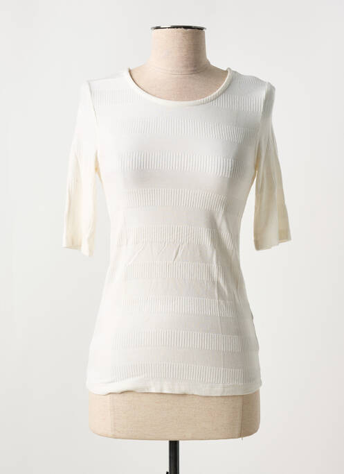 T-shirt blanc KAFFE pour femme