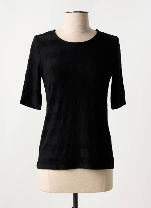 T-shirt noir KAFFE pour femme