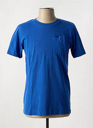 T-shirt coupe cintrée manches courtes bleu GARCIA homme