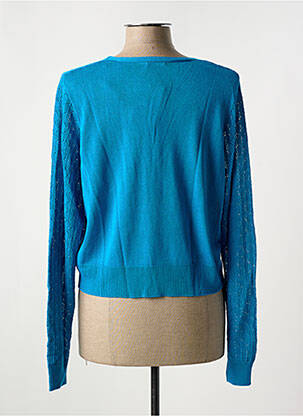 Gilet manches longues stretch bleu TIFFOSI femme