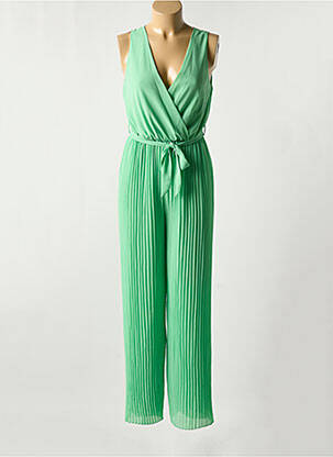 Combi-pantalon coupe fluide sans manche vert TIFFOSI femme
