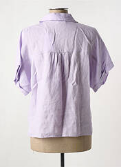 Blouse violet C'EST BEAU LA VIE pour femme seconde vue