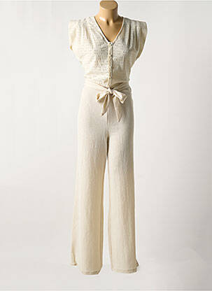 Combi-pantalon beige GARCIA pour femme