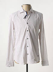 Chemise manches longues blanc DELAHAYE pour homme seconde vue