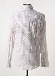 Chemise manches longues blanc DELAHAYE pour homme seconde vue