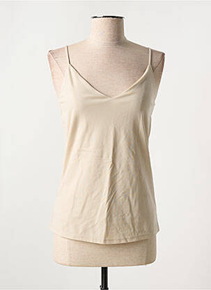 Top beige YAYA pour femme