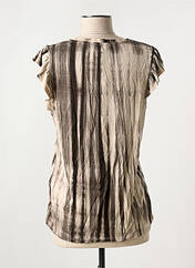 T-shirt beige SEE THE MOON pour femme seconde vue