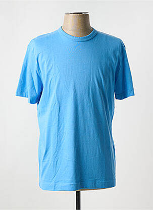 T-shirt bleu TOM TAILOR pour homme