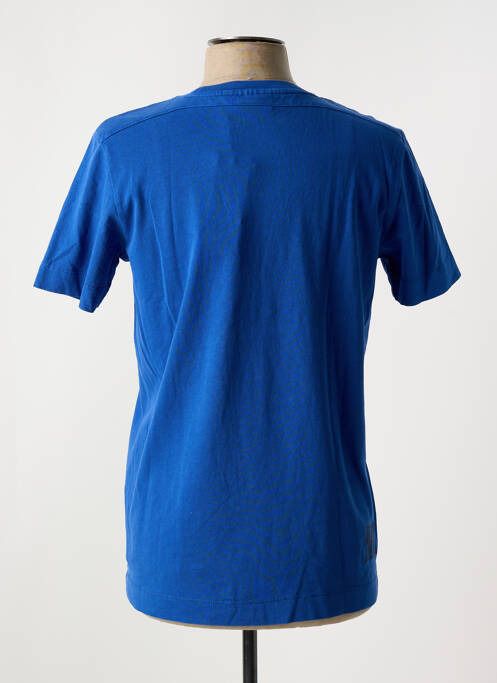 T-shirt coupe cintrée manches courtes bleu GARCIA homme