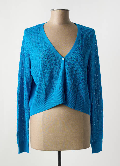 Gilet manches longues bleu TIFFOSI pour femme