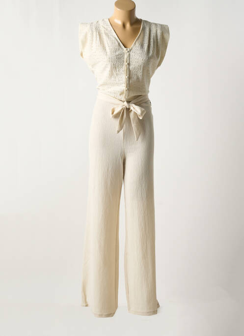 Combi-pantalon beige GARCIA pour femme