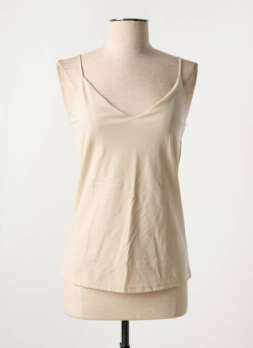 Top beige YAYA pour femme