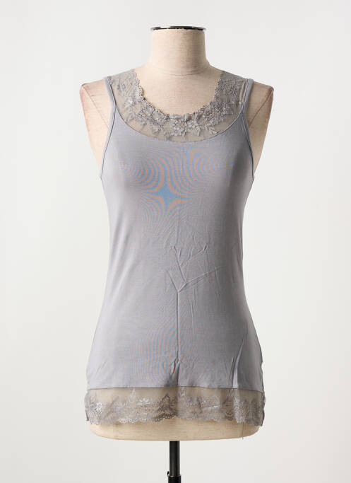 Top gris CREAM pour femme