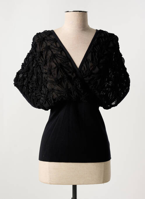 Top noir NÜ pour femme