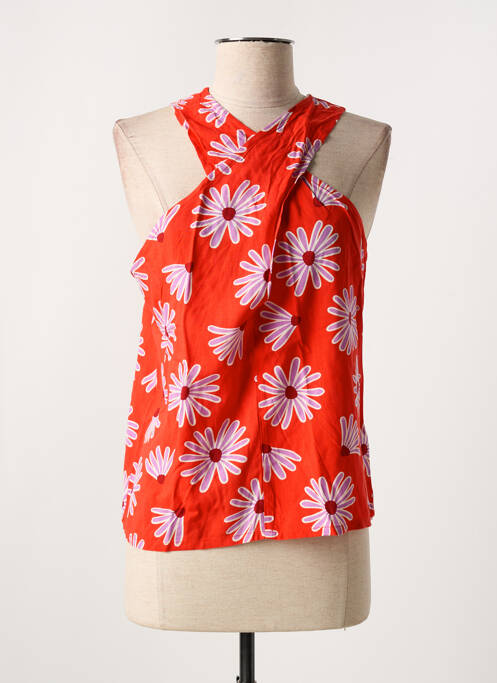 Top rouge COMPAÑIA FANTASTICA pour femme