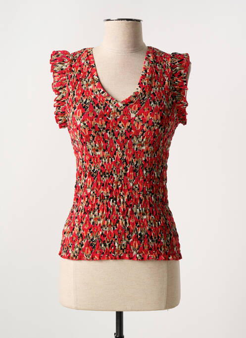Top rouge GARCIA pour femme