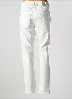 Jeans coupe slim tissage brut taille normale blanc CREAM femme