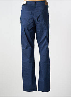 Pantalon slim tissage popeline taille normale bleu CREAM femme