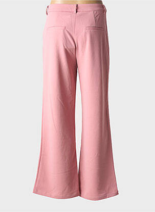Pantalon large tissage popeline taille normale rose COMPAÑIA FANTASTICA femme