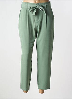 Pantalon 7/8 stretch taille normale vert TIFFOSI femme