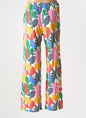 Pantalon large taille normale taille normale rouge COMPAÑIA FANTASTICA femme