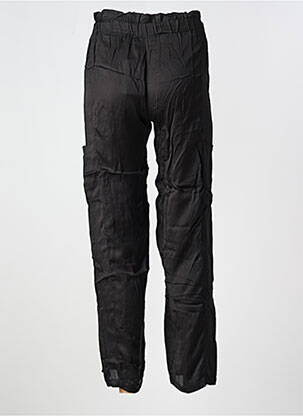 Pantalon droit taille haute taille haute noir LES TROPEZIENNES PAR M.BELARBI femme