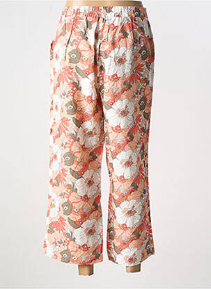 Pantalon 7/8 orange C'EST BEAU LA VIE femme