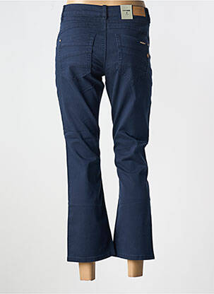 Pantalon 7/8 stretch taille normale bleu CREAM femme