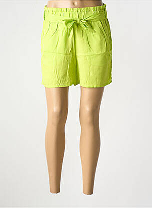 Short coupe fluide taille normale vert TOM TAILOR femme
