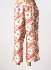 Pantalon 7/8 orange C'EST BEAU LA VIE pour femme seconde vue