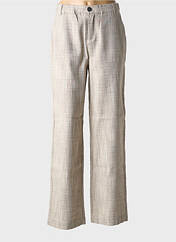 Pantalon droit beige CREAM pour femme seconde vue