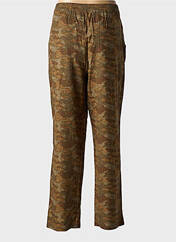 Pantalon droit vert CREAM pour femme seconde vue