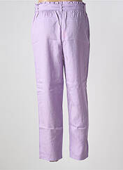 Pantalon droit violet TOM TAILOR pour femme seconde vue