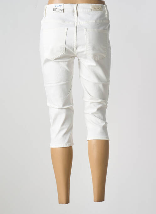 Pantacourt blanc GARCIA pour femme