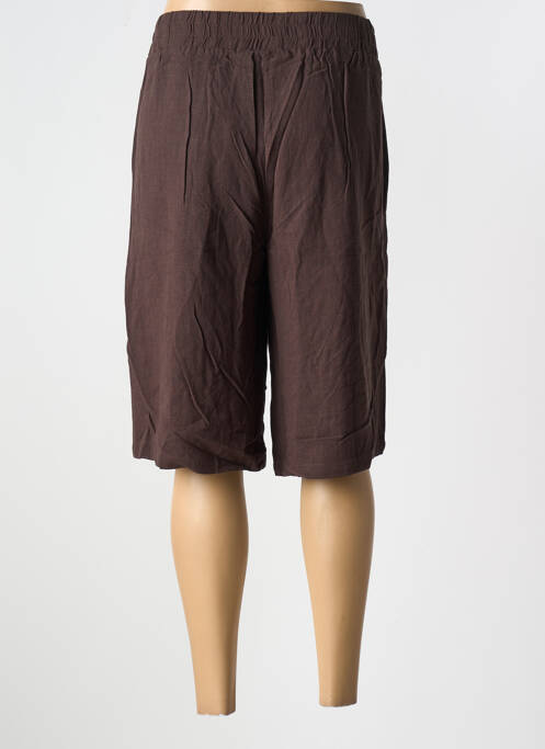 Pantacourt marron FRANSA pour femme