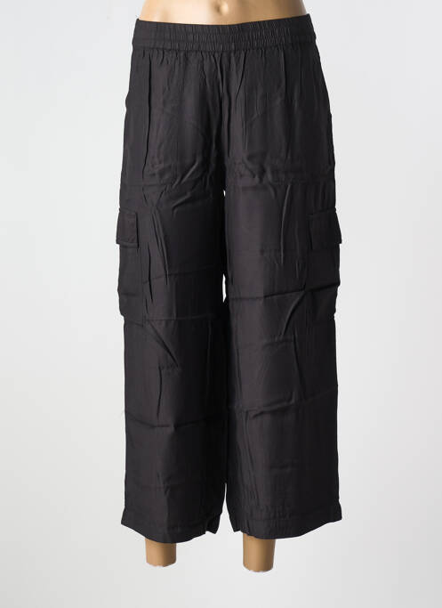 Pantalon 7/8 noir KAFFE pour femme