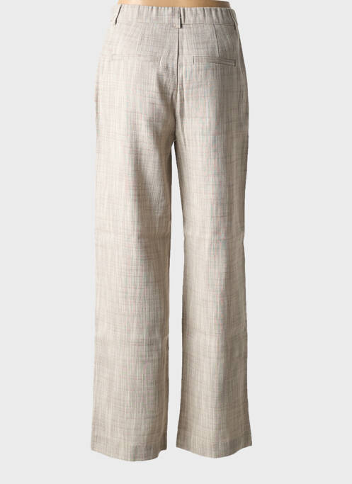 Pantalon droit beige CREAM pour femme