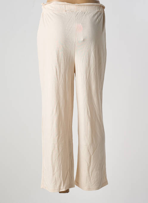Pantalon droit beige TIFFOSI pour femme