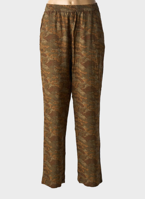 Pantalon droit vert CREAM pour femme