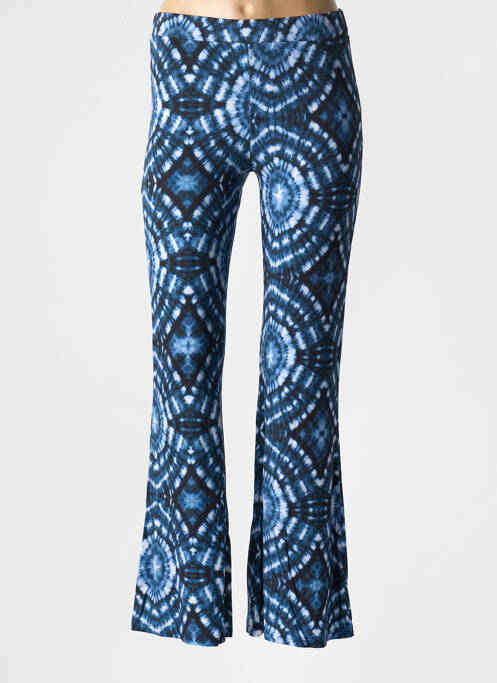 Pantalon flare bleu SEE THE MOON pour femme