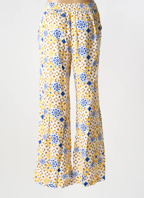 Pantalon large jaune LES TROPEZIENNES PAR M.BELARBI pour femme
