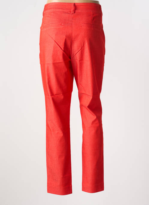 Pantalon slim rouge KAFFE pour femme