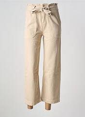 Jeans coupe droite beige C'EST BEAU LA VIE pour femme seconde vue
