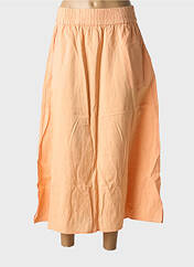 Jupe longue orange FRANSA pour femme seconde vue