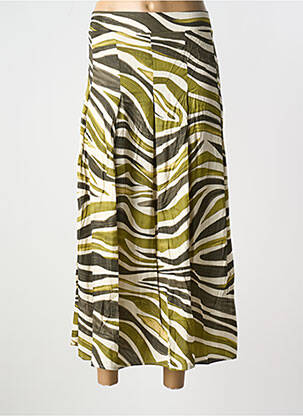Jupe longue vert FRANSA pour femme