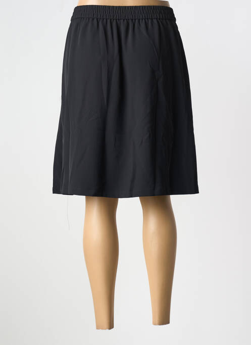 Jupe mi-longue noir KAFFE pour femme