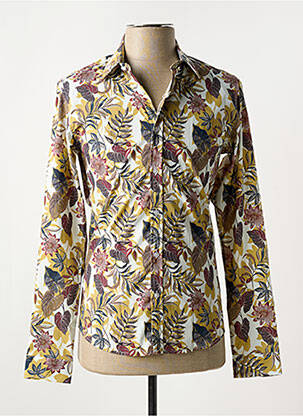 Chemise manches longues coupe cintrée vert ENOS homme