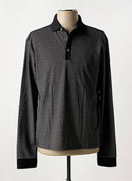 Polo manches longues manches longues noir RMS26 femme